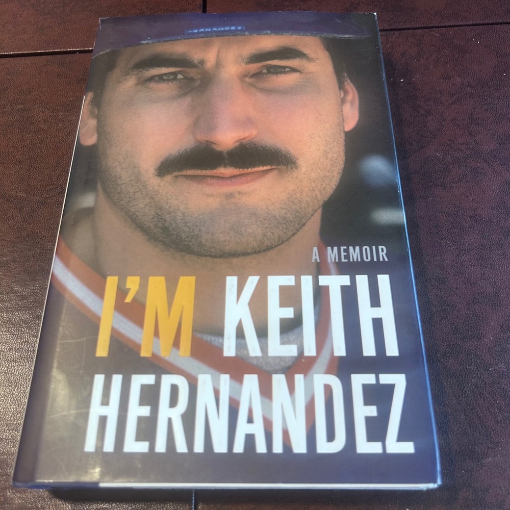 I'm Keith Hernandez A Memoir Hardcover Baseball Autobiography NY Mets Cardinals
